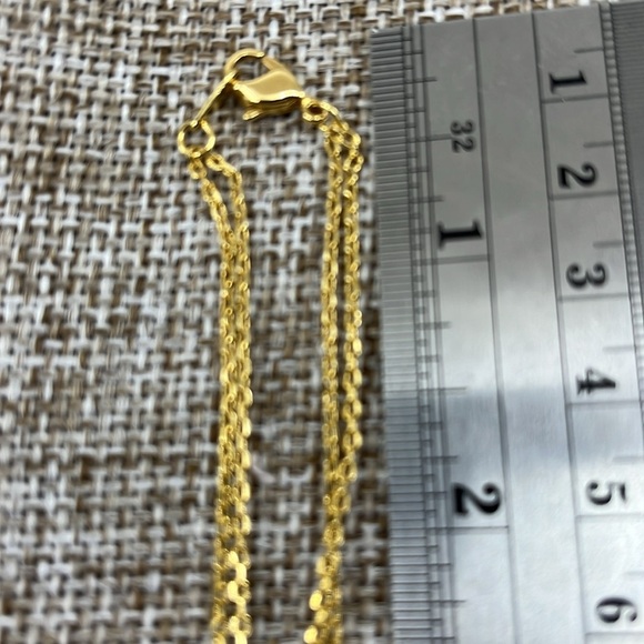🌟 Elegant Gold-Tone Napier-Inspired Drape Necklace with Pearl Accents - Picture 7 of 14